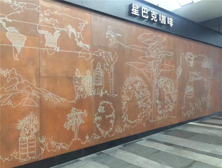 芜湖耐候钢幕墙